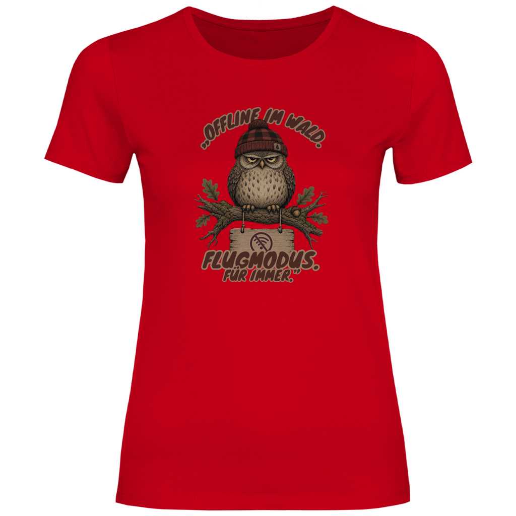 Eule Damen T-Shirt