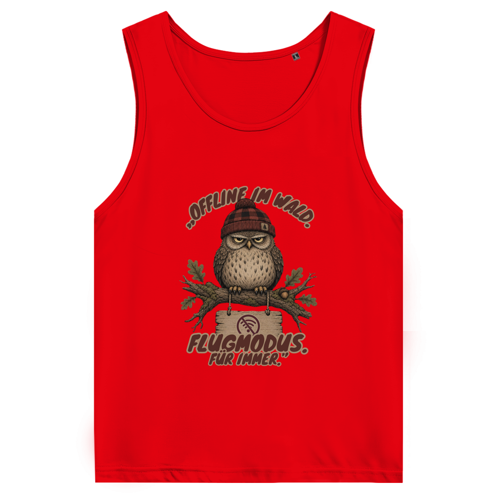 Eule Herren Tank Top