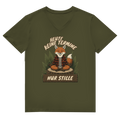 Fuchs Herren V-Neck T-Shirt