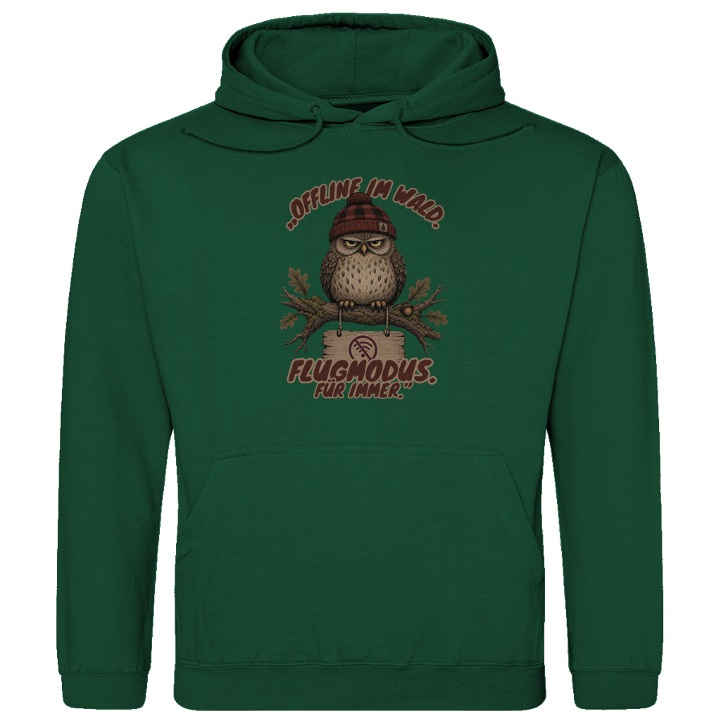Eule Herren Hoodie
