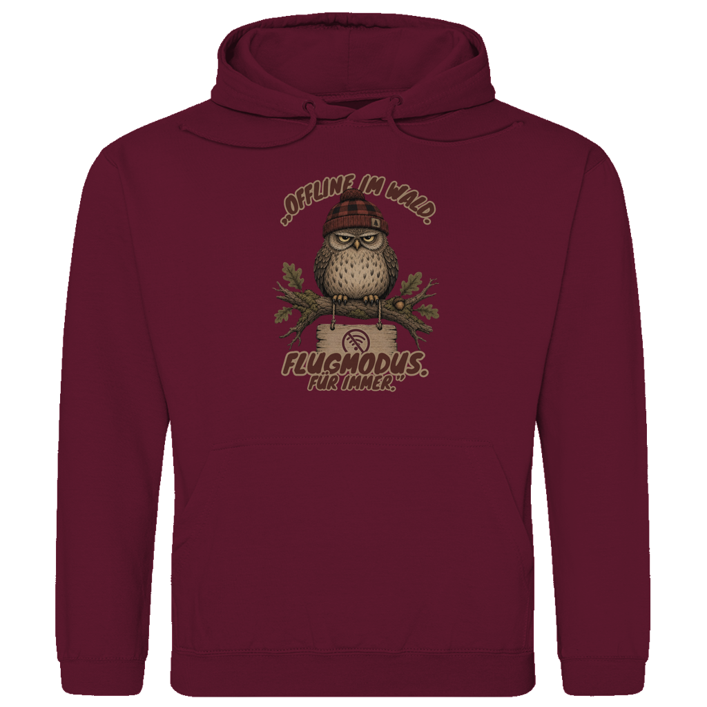Eule Herren Hoodie