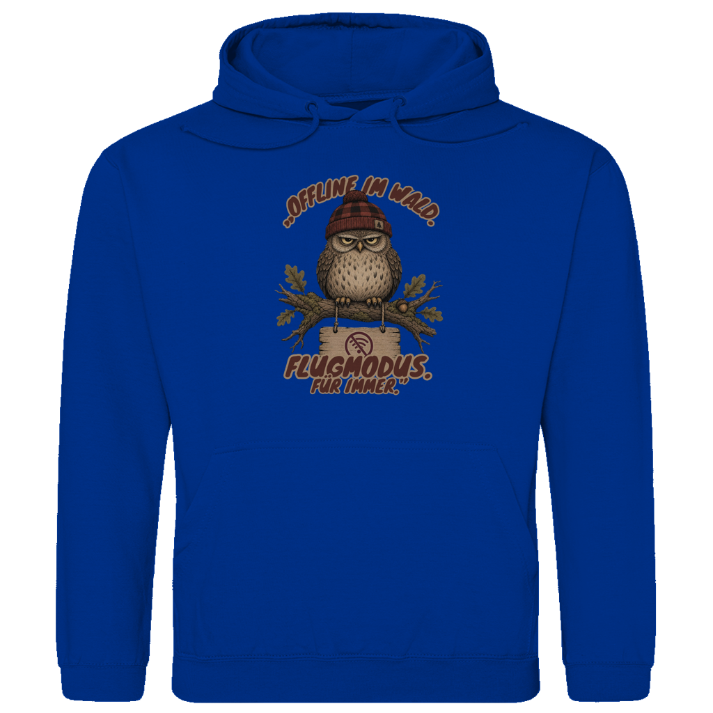 Eule Herren Hoodie