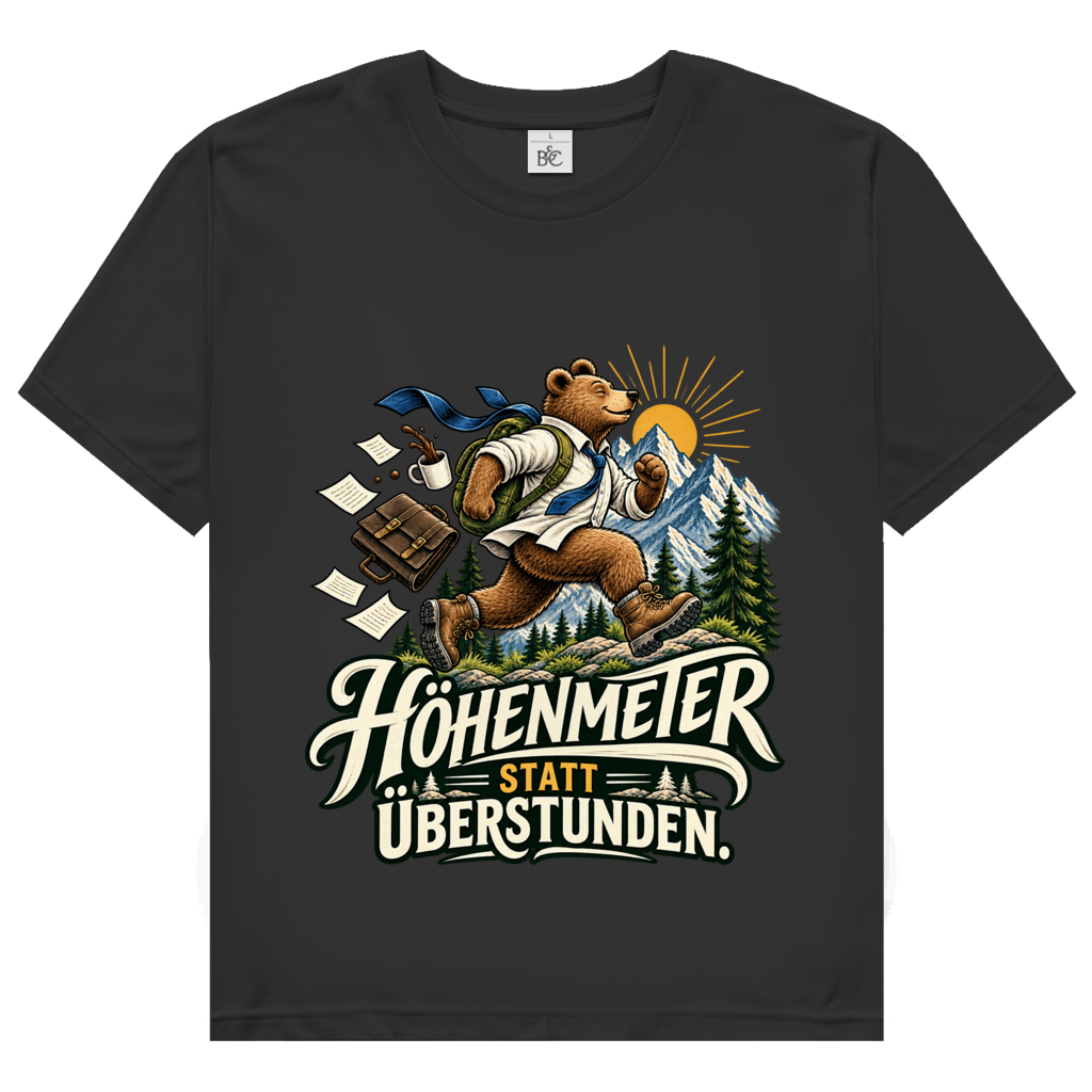 Damen T-Shirt Höhenmeter