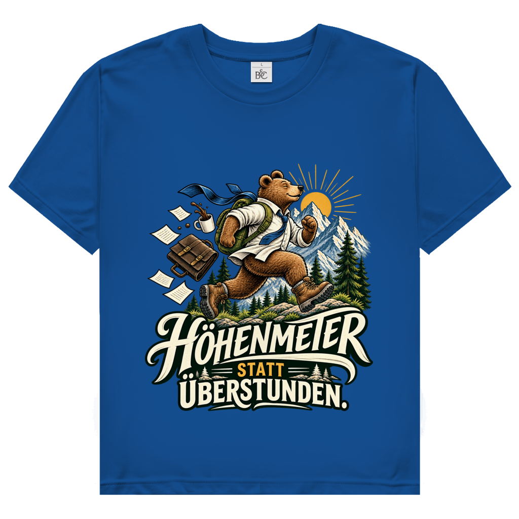 Damen T-Shirt Höhenmeter