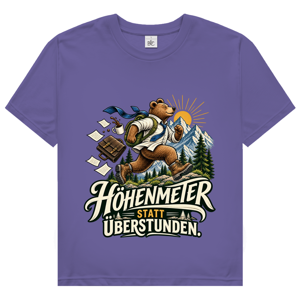 Damen T-Shirt Höhenmeter