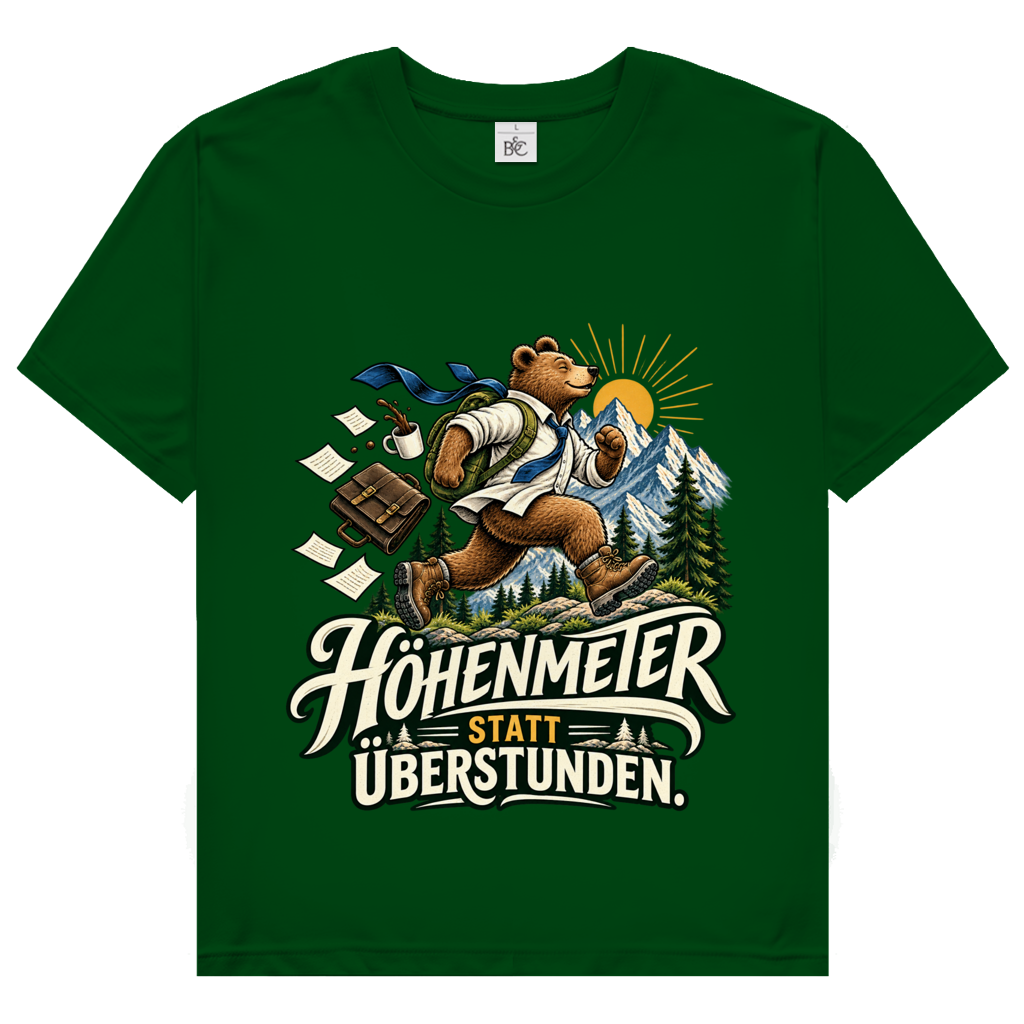 Damen T-Shirt Höhenmeter