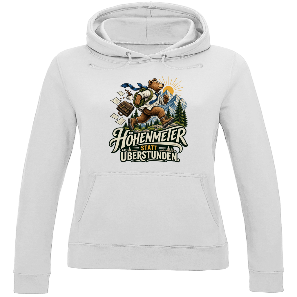 Damen Hoodie Höhenmeter