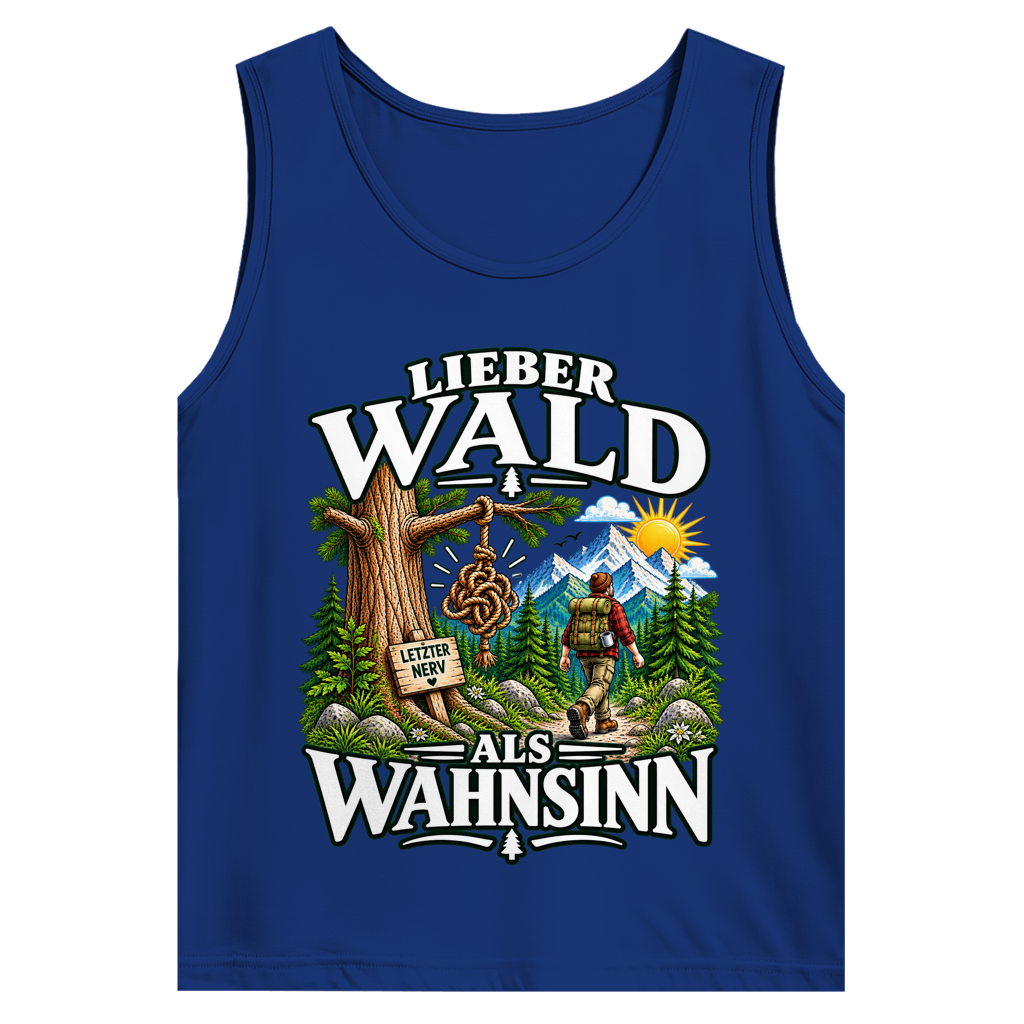 Herren Basic Tank Top Wahnsinn