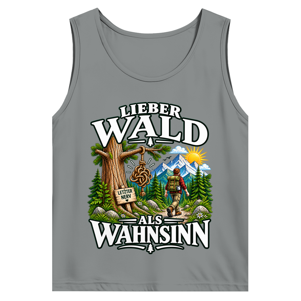Herren Basic Tank Top Wahnsinn