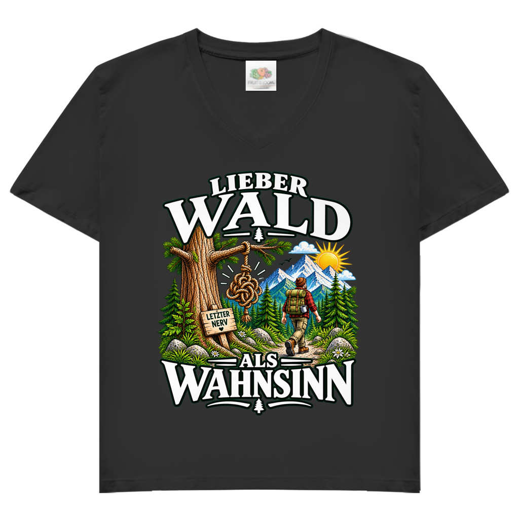 Damen V-Neck T-Shirt