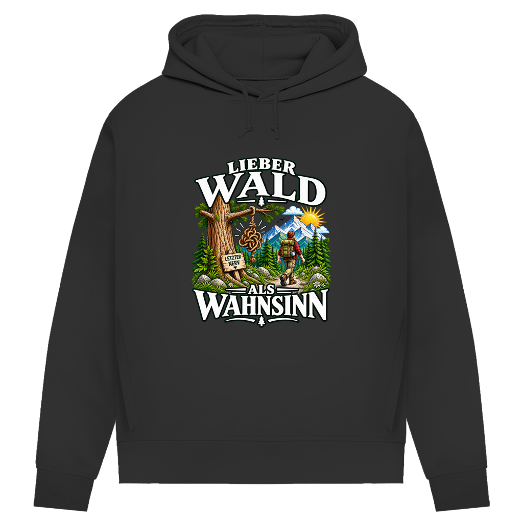 Damen Premium Hoodie Wahnsinn