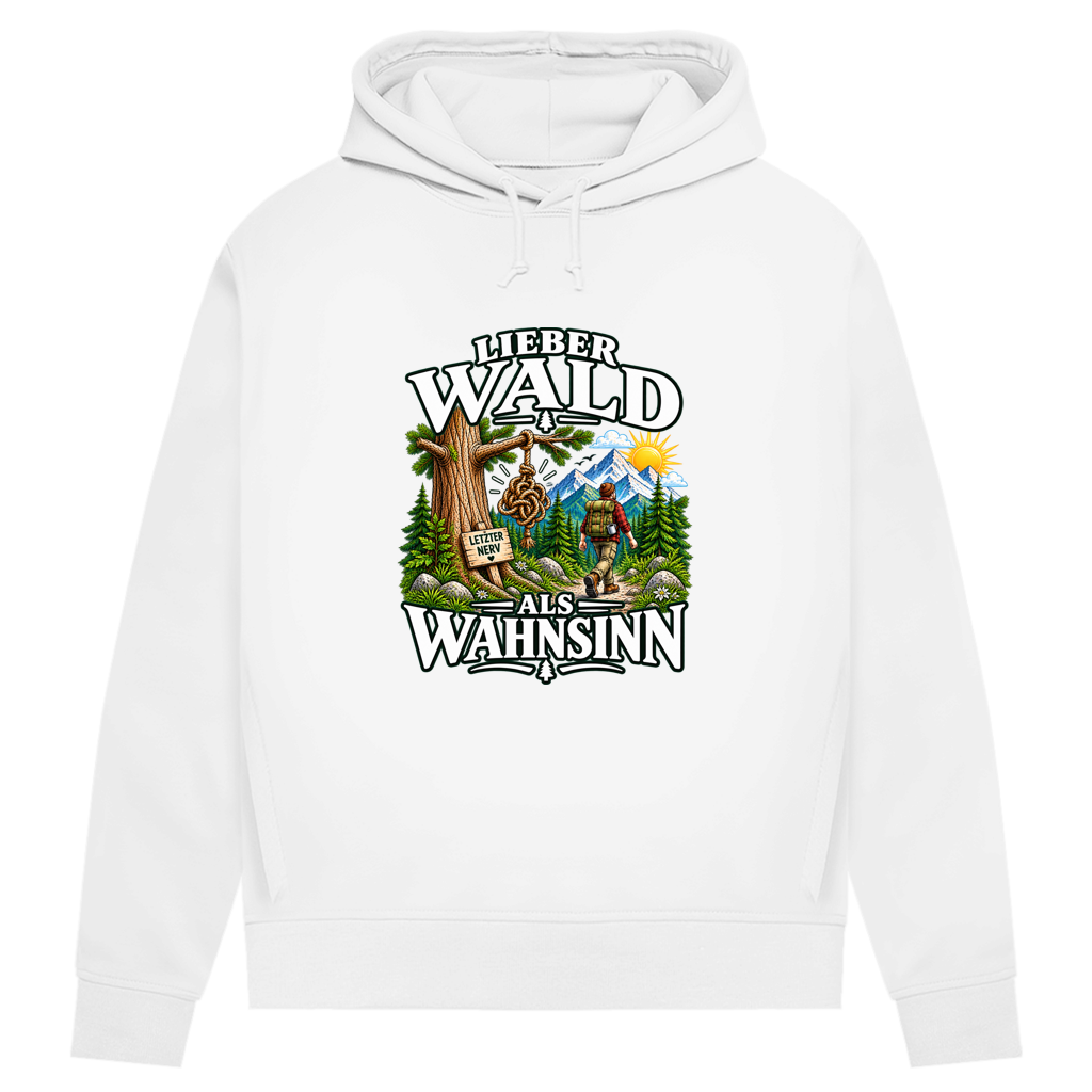 Damen Premium Hoodie Wahnsinn