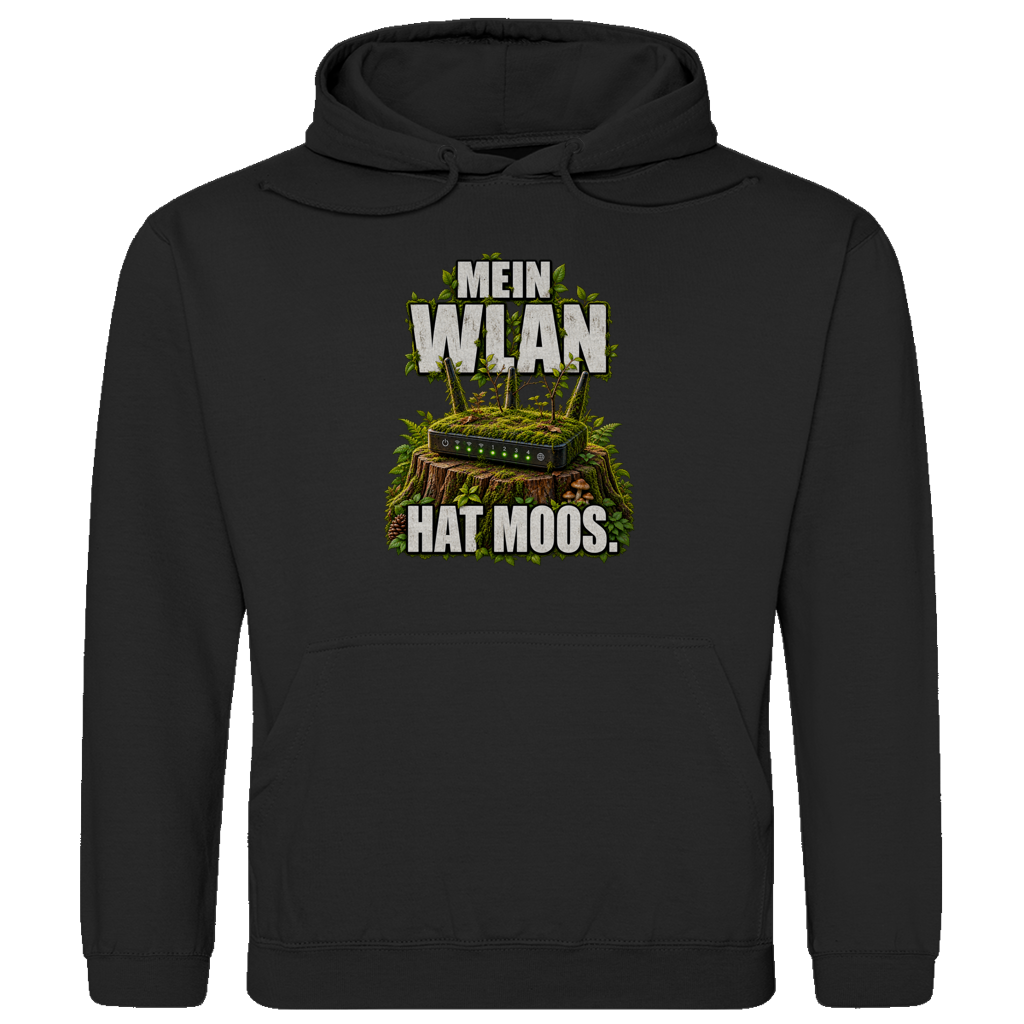 Herren Hoodie Wlan