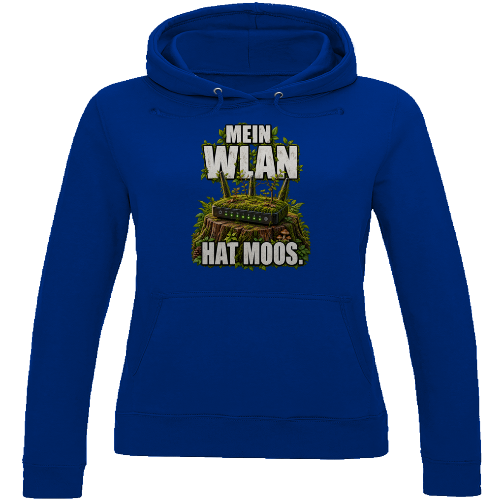 Damen Hoodie Wlan