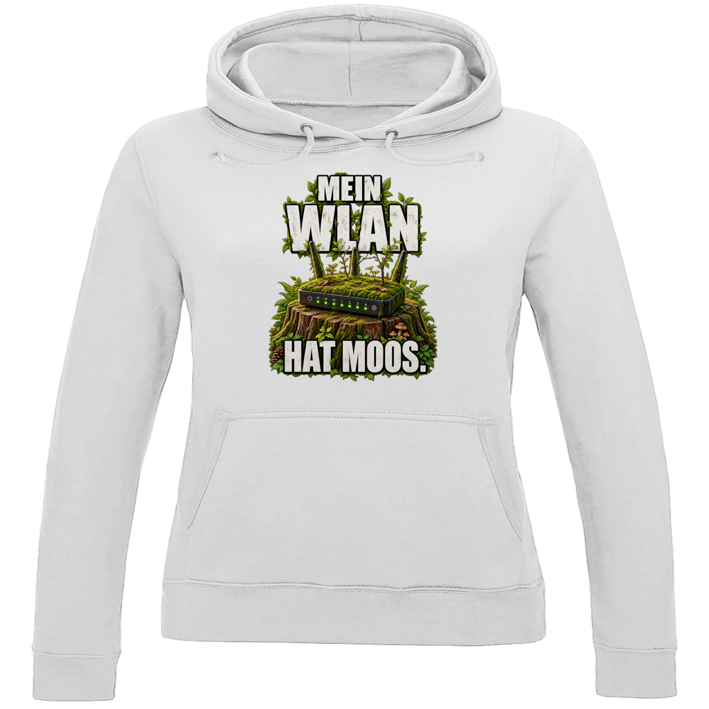 Damen Hoodie Wlan