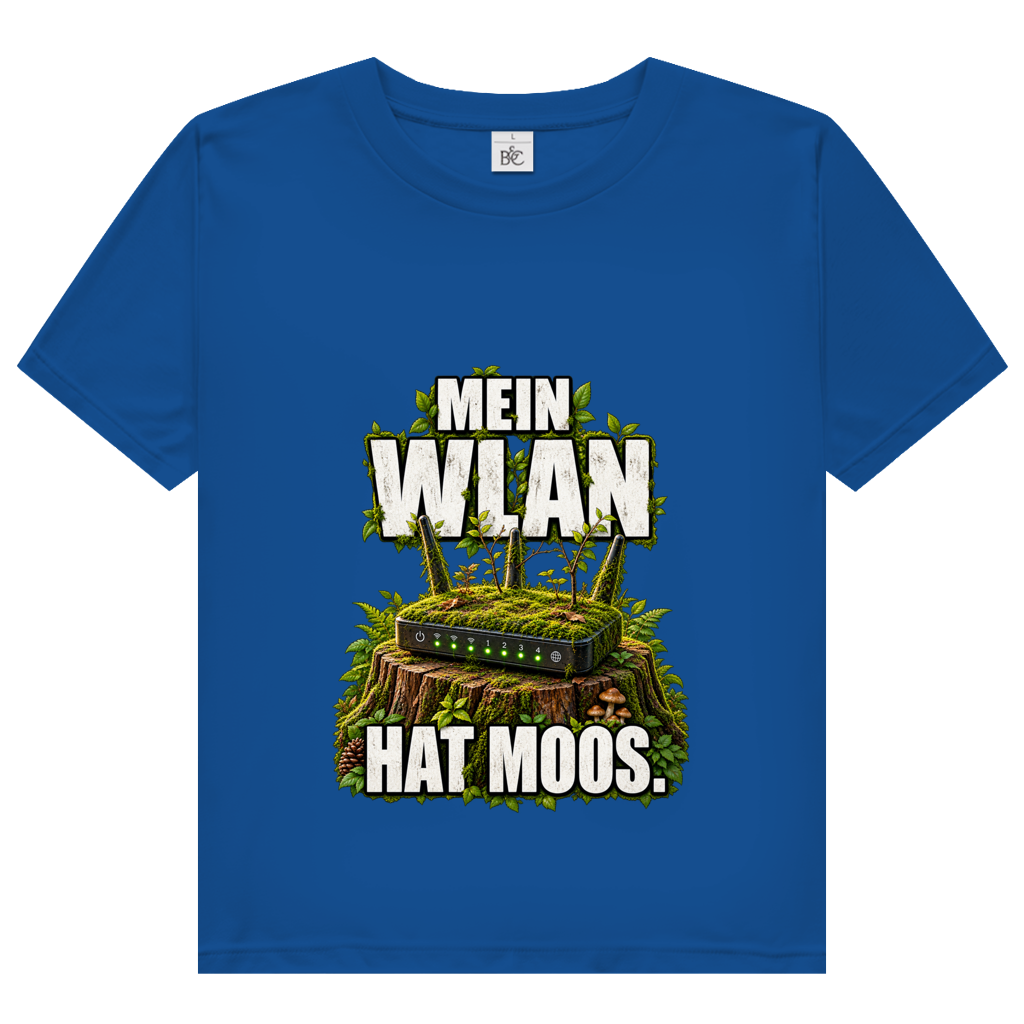 Damen T-Shirt Wlan