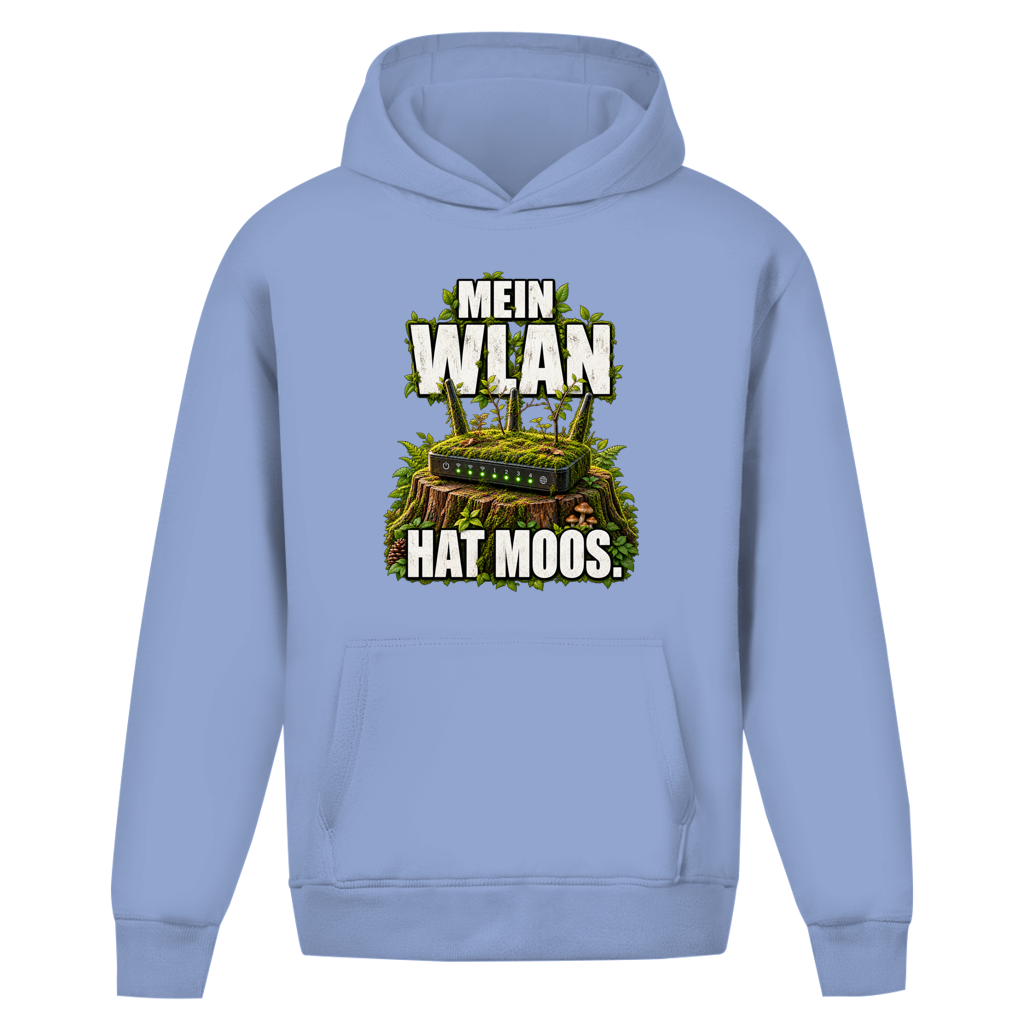 Hoodie Ohne Kordel Wlan
