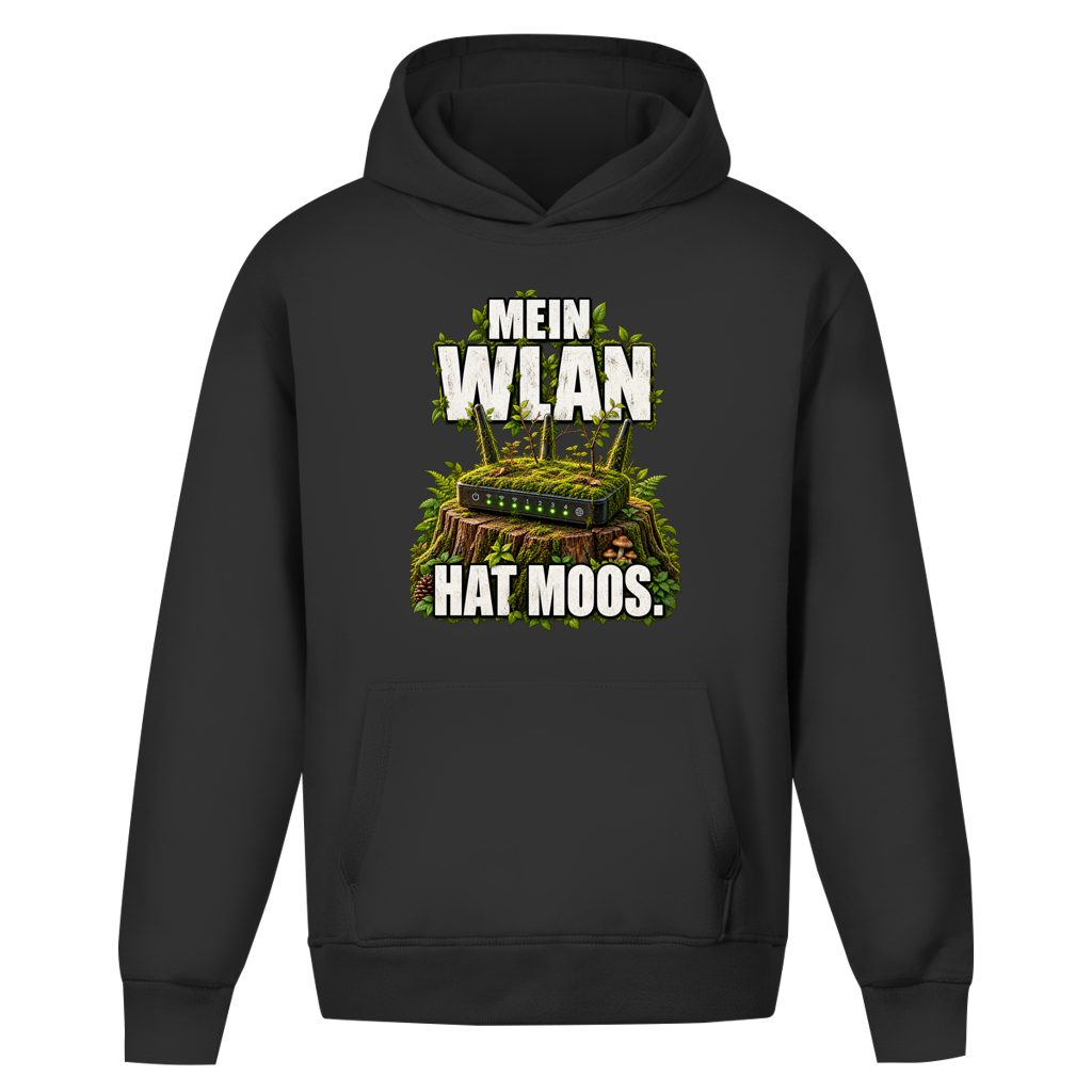 Hoodie Ohne Kordel Wlan