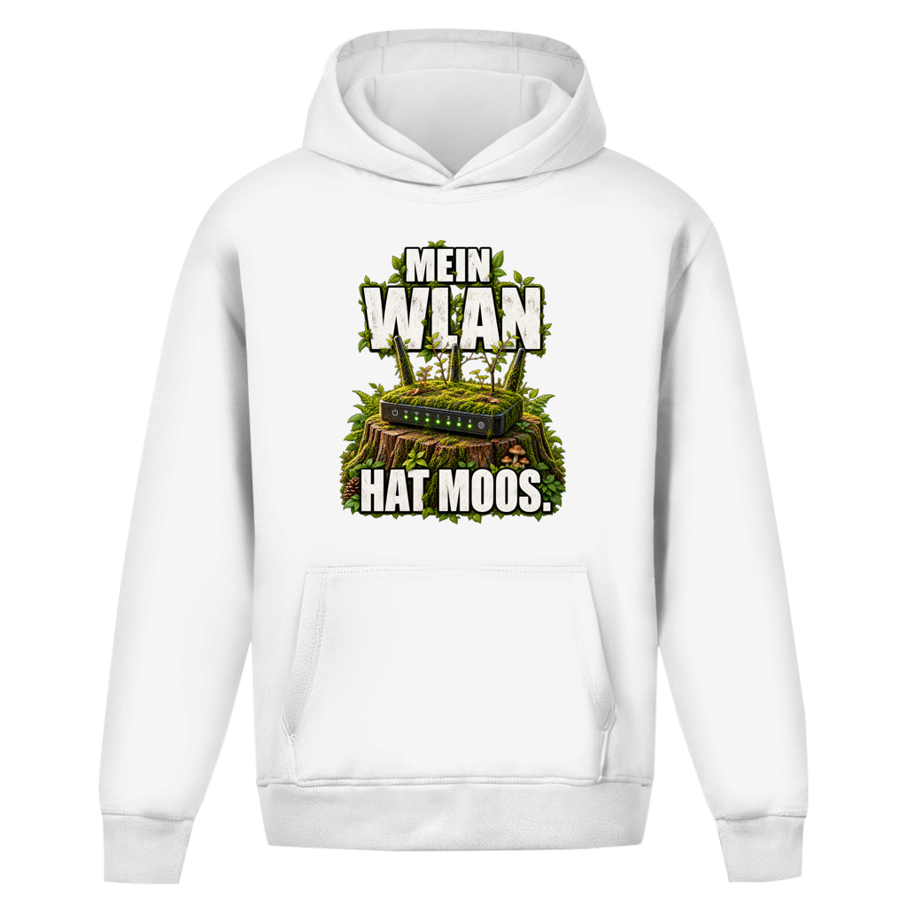 Hoodie Ohne Kordel Wlan