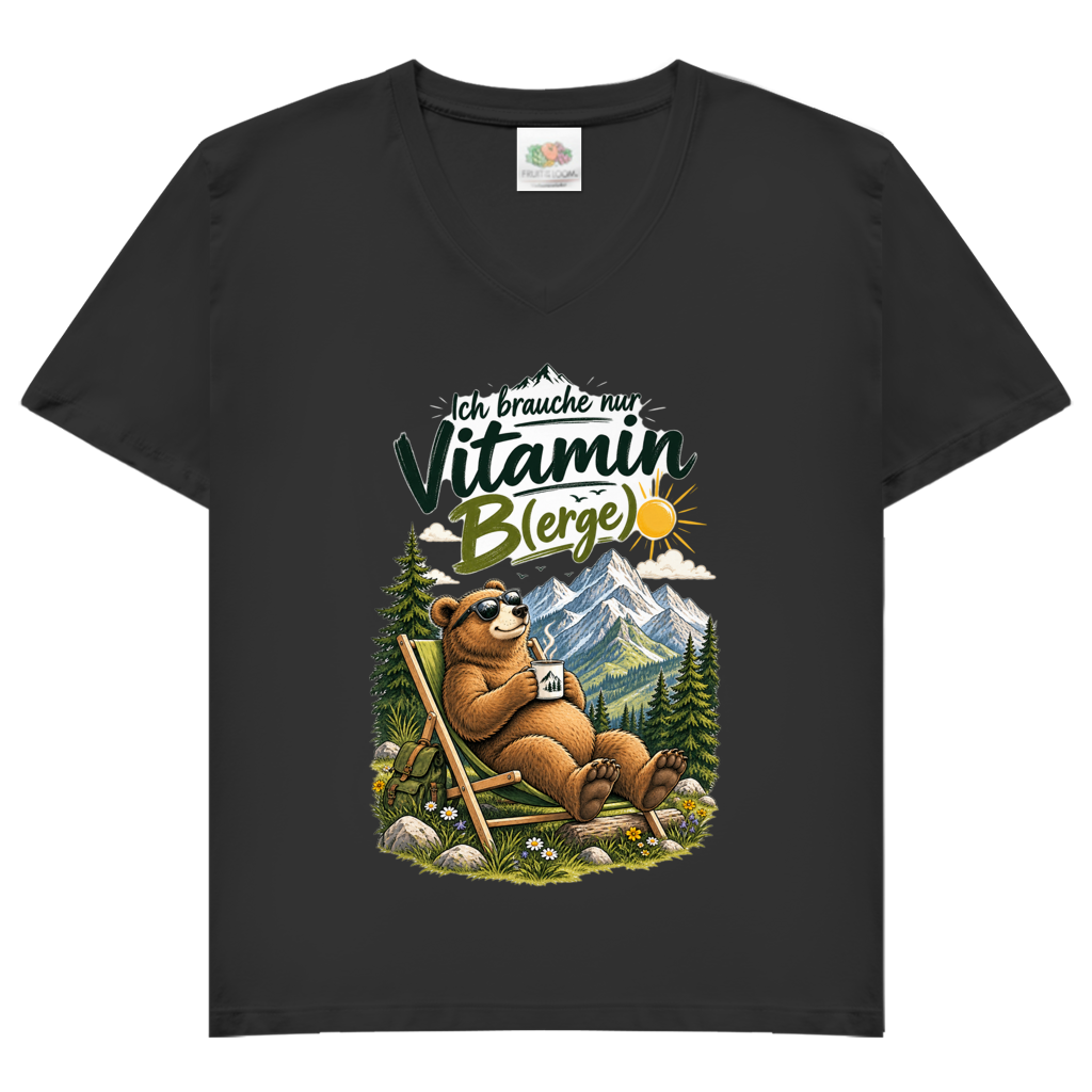 Damen T-Shirt Vitamin