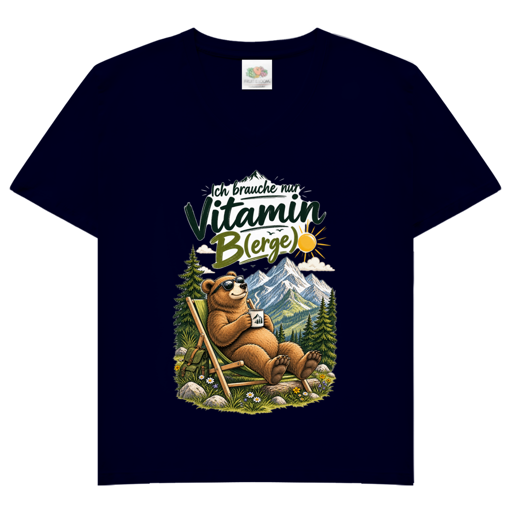 Damen T-Shirt Vitamin