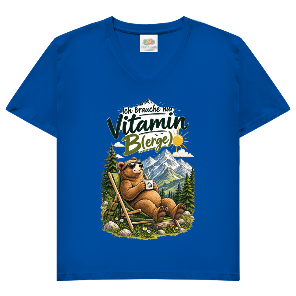 Damen T-Shirt Vitamin
