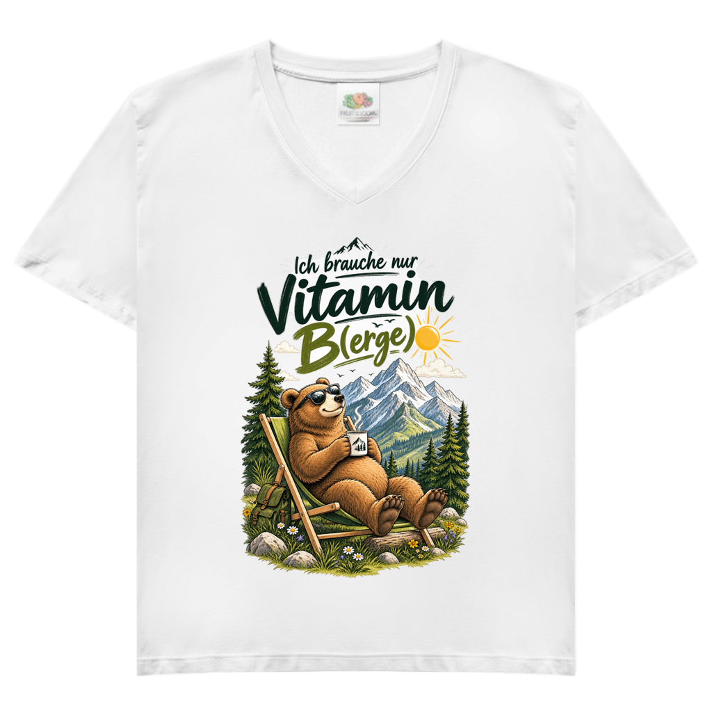 Damen T-Shirt Vitamin