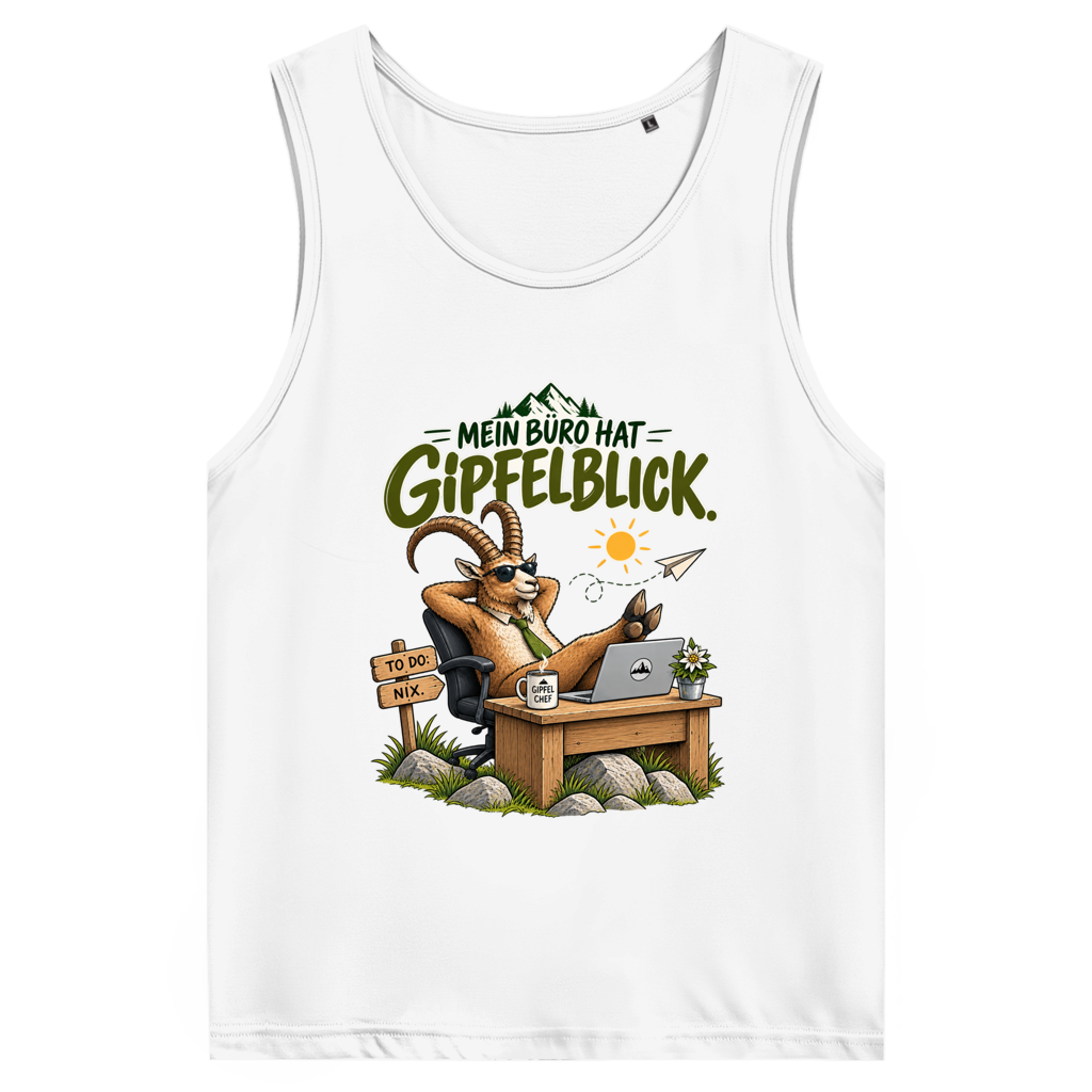 Herren Tank Top Gipfelblick