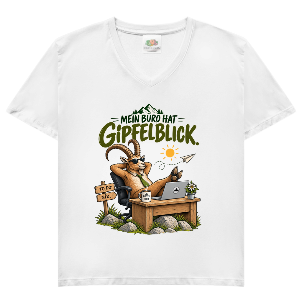 Damen T-Shirt Gipfelblick
