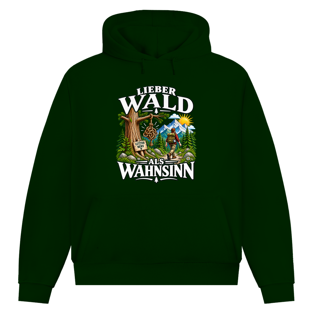 Herren Promo Hoodie Wahnsinn